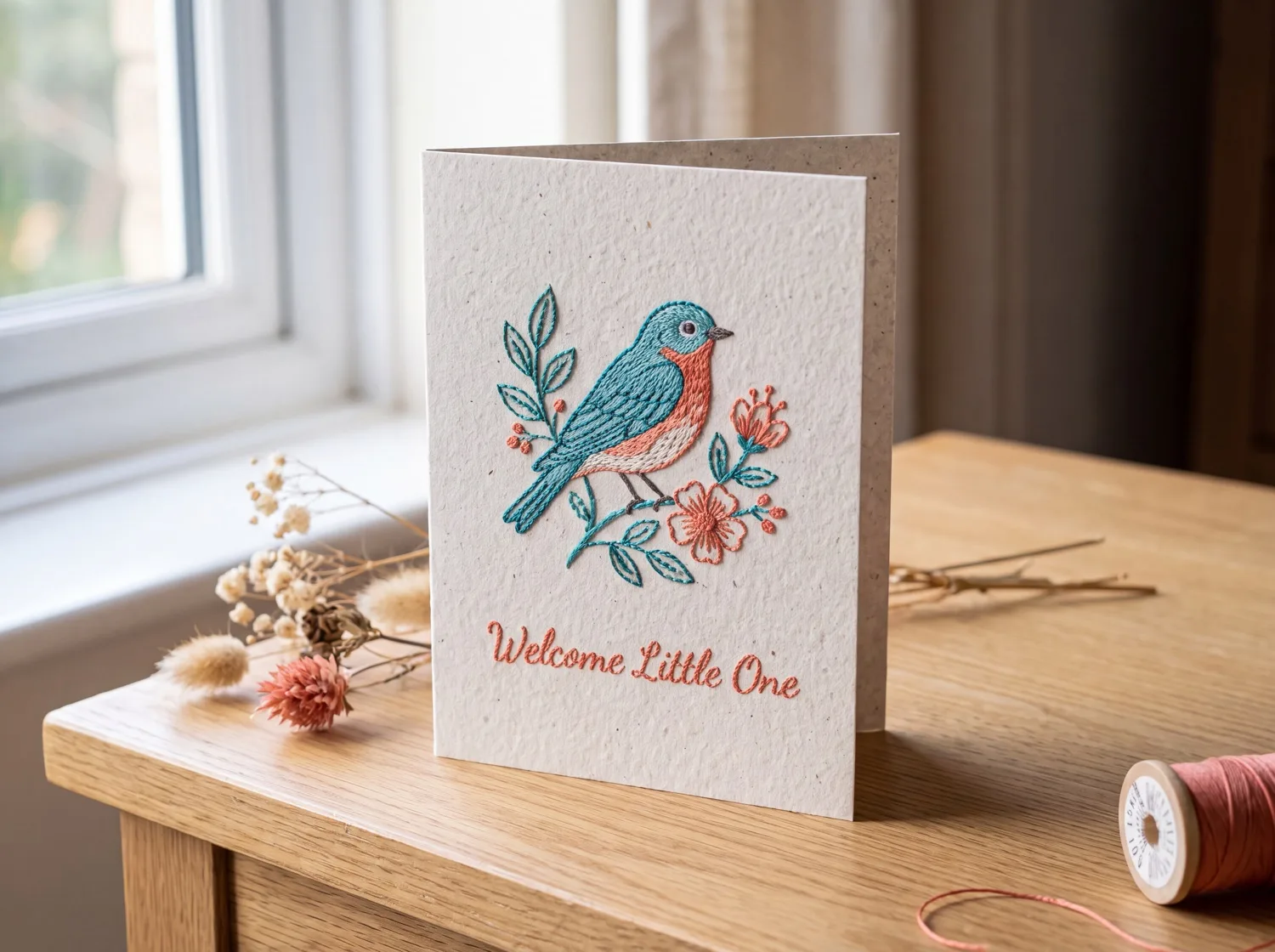 Paper-embroidery pattern