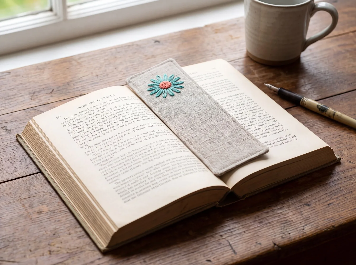 Paper-embroidery pattern