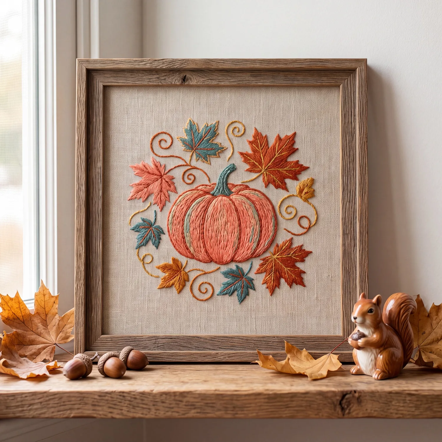 Paper-embroidery pattern