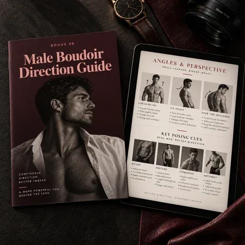 Bonus 08: Male Boudoir Direction Guide