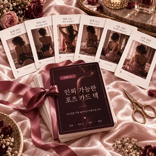 선물 01: 인쇄용 포즈 카드 덱